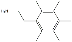 2-(2,3,4,5,6-pentamethylphenyl)ethanamine 结构式