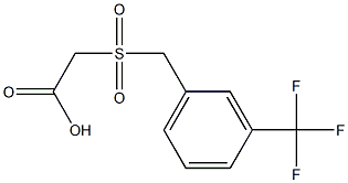 2-(3-(trifluoromethyl)benzylsulfonyl) acetic acid|