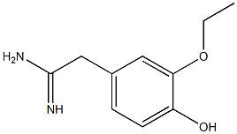  2-(3-ethoxy-4-hydroxyphenyl)acetamidine