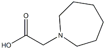 2-(azepan-1-yl)acetic acid 化学構造式