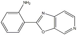 2-(oxazolo[5,4-c]pyridin-2-yl)aniline Struktur