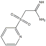 2-(pyridin-2-ylsulfonyl)acetamidine Structure