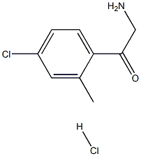 2-amino-1-(4-chloro-2-methylphenyl)ethanone hydrochloride|