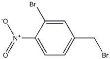 2-bromo-4-(bromomethyl)-1-nitrobenzene,,结构式