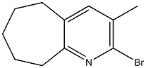 2-bromo-6,7,8,9-tetrahydro-3-methyl-5H-cyclohepta[b]pyridine|