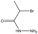 2-bromopropanehydrazide,,结构式