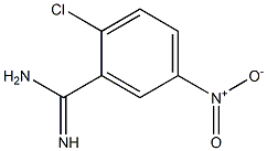 2-chloro-5-nitrobenzamidine Structure
