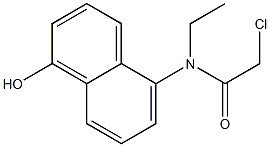 2-chloro-N-ethyl-N-(1-hydroxynaphthalen-5-yl)acetamide