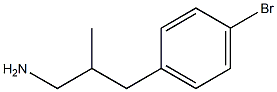 3-(4-Bromo-phenyl)-2-methyl-propylamine Structure