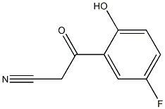 3-(5-fluoro-2-hydroxyphenyl)-3-oxopropanenitrile,,结构式