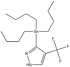 3-(tributylstannyl)-4-(trifluoromethyl)-1H-pyrazole