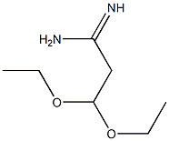 3,3-diethoxypropanamidine