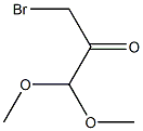 3-bromo-1,1-dimethoxypropan-2-one Structure