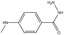 4-(methylamino)benzohydrazide Struktur