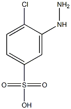 4-chloro-3-hydrazinylbenzenesulfonic acid|