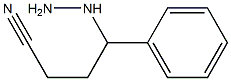 4-hydrazinyl-4-phenylbutanenitrile