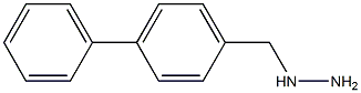 4-phenylbenzyl hydrazine Struktur