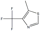 5-methyl-4-(trifluoromethyl)thiazole 结构式