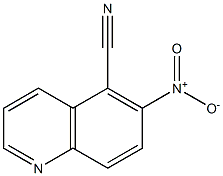 6-nitroquinoline-5-carbonitrile Structure