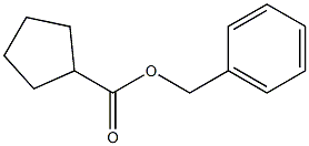 benzyl cyclopentanecarboxylate Structure