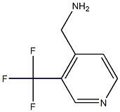C-(3-Trifluoromethyl-pyridin-4-yl)-methylamine Structure