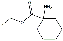 ethyl 1-aminocyclohexanecarboxylate 化学構造式