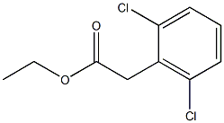 ethyl 2-(2,6-dichlorophenyl)acetate Structure