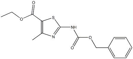 ethyl 2-(benzyloxycarbonylamino)-4-methylthiazole-5-carboxylate