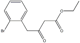 ethyl 4-(2-bromophenyl)-3-oxobutanoate,,结构式