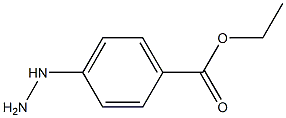 ethyl 4-hydrazinylbenzoate Structure