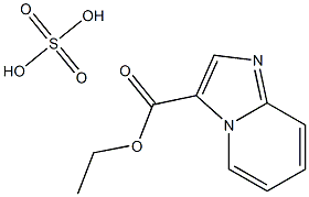 ethyl imidazo[1,2-a]pyridine-3-carboxylate sulfate Struktur