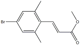 methyl 3-(4-bromo-2,6-dimethylphenyl)acrylate