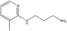 N-(3-aminopropyl)-3-methylpyridin-2-amine 化学構造式