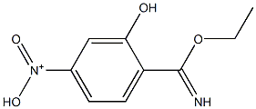 N-(4-(ethoxy(imino)methyl)-3-hydroxyphenyl)-N-oxohydroxylammonium Struktur