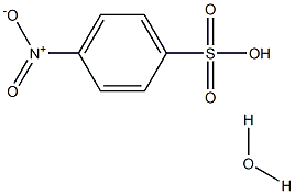 4-Nitrobenzenesulphonic acid hydrate Struktur