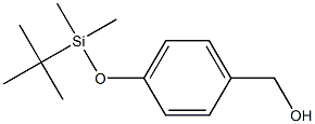 [4-(1,1,2,2-tetramethyl-1-silapropoxy)phenyl]methan-1-ol Struktur