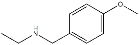 N-(4-methoxybenzyl)ethanamine,,结构式