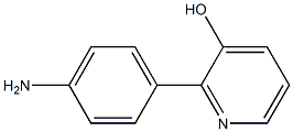 2-(4-Aminophenyl)pyridin-3-ol,,结构式