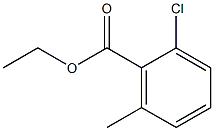 Ethyl 2-chloro-6-methylbenzoate Structure