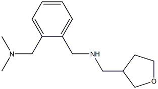 ({2-[(dimethylamino)methyl]phenyl}methyl)(oxolan-3-ylmethyl)amine