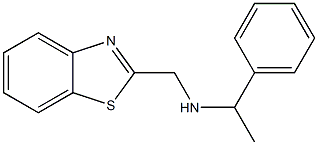 (1,3-benzothiazol-2-ylmethyl)(1-phenylethyl)amine