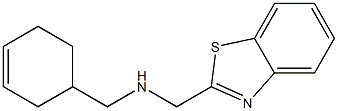  (1,3-benzothiazol-2-ylmethyl)(cyclohex-3-en-1-ylmethyl)amine