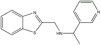 (1,3-benzothiazol-2-ylmethyl)[1-(pyridin-3-yl)ethyl]amine