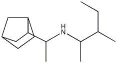 (1-{bicyclo[2.2.1]heptan-2-yl}ethyl)(3-methylpentan-2-yl)amine Structure