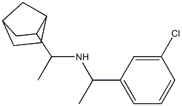  (1-{bicyclo[2.2.1]heptan-2-yl}ethyl)[1-(3-chlorophenyl)ethyl]amine