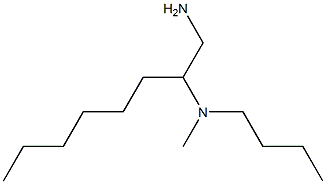 (1-aminooctan-2-yl)(butyl)methylamine 化学構造式