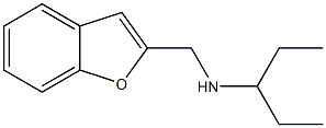 (1-benzofuran-2-ylmethyl)(pentan-3-yl)amine