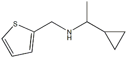 (1-cyclopropylethyl)(thiophen-2-ylmethyl)amine