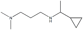 (1-cyclopropylethyl)[3-(dimethylamino)propyl]amine,,结构式