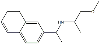 (1-methoxypropan-2-yl)[1-(naphthalen-2-yl)ethyl]amine